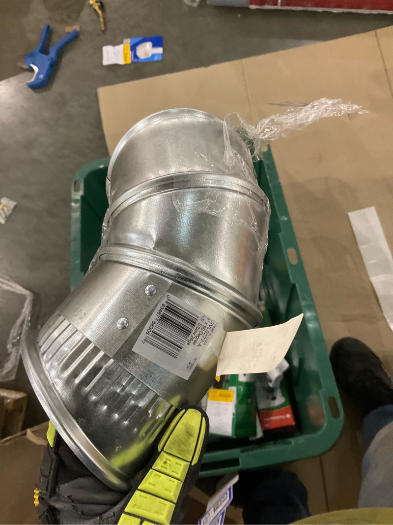 imperial 4-in x 4-in galvanized duct