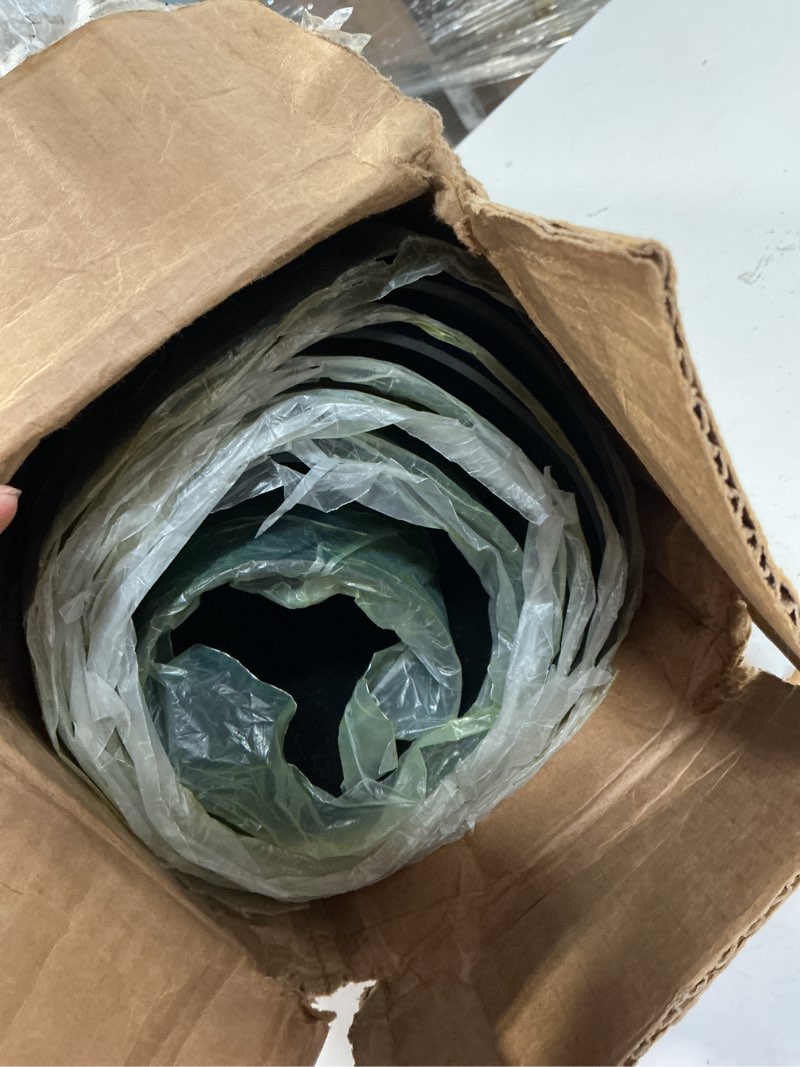 Condition photo showing Good Condition for epdm rubber sheet, black, 60a, 0.031" x 24" x 36" 24 x 36 x 0.031 in.