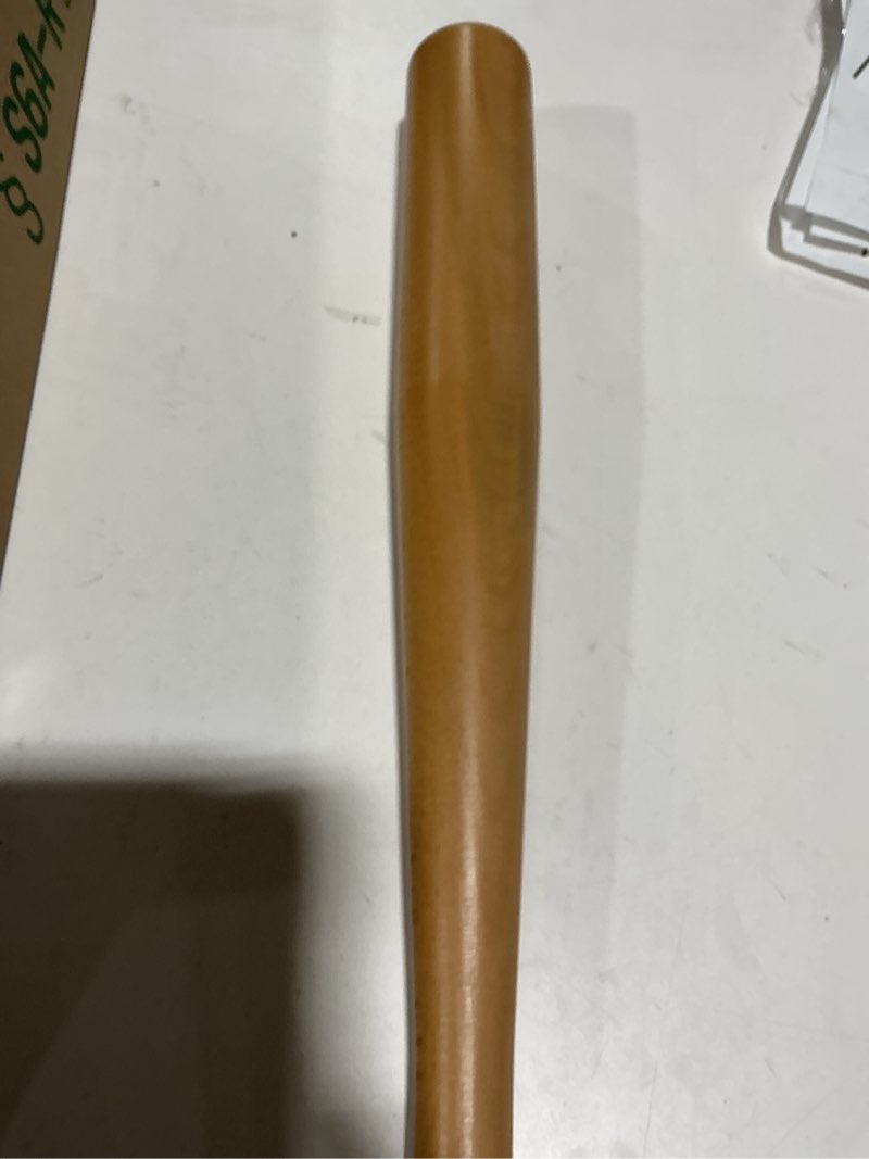 Condition photo showing Good Condition for Professional Wood Baseball Bat 21-34 Inch?High-Density Maplewood for High Impact Resistance & Durability, Perfect for Baseball Training & Games Brown -3 28 Inches