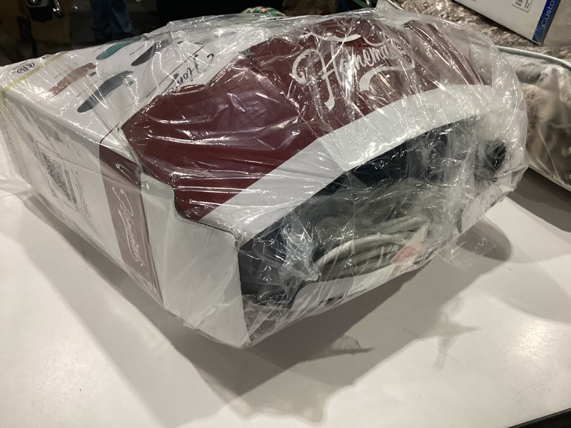 Condition photo showing Good Condition for homemate electric heated blanket twin - 62"x84" heating bed blankets throw with 10 heating levels 8 hours auto off fast heating over-heated protection ultra soft warm flannel etl certified black black twin 62"x84"