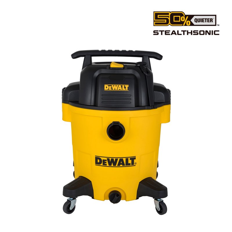 dewalt stealthsonic quiet 12-gallons 5.5-hp corded wet/dry shop