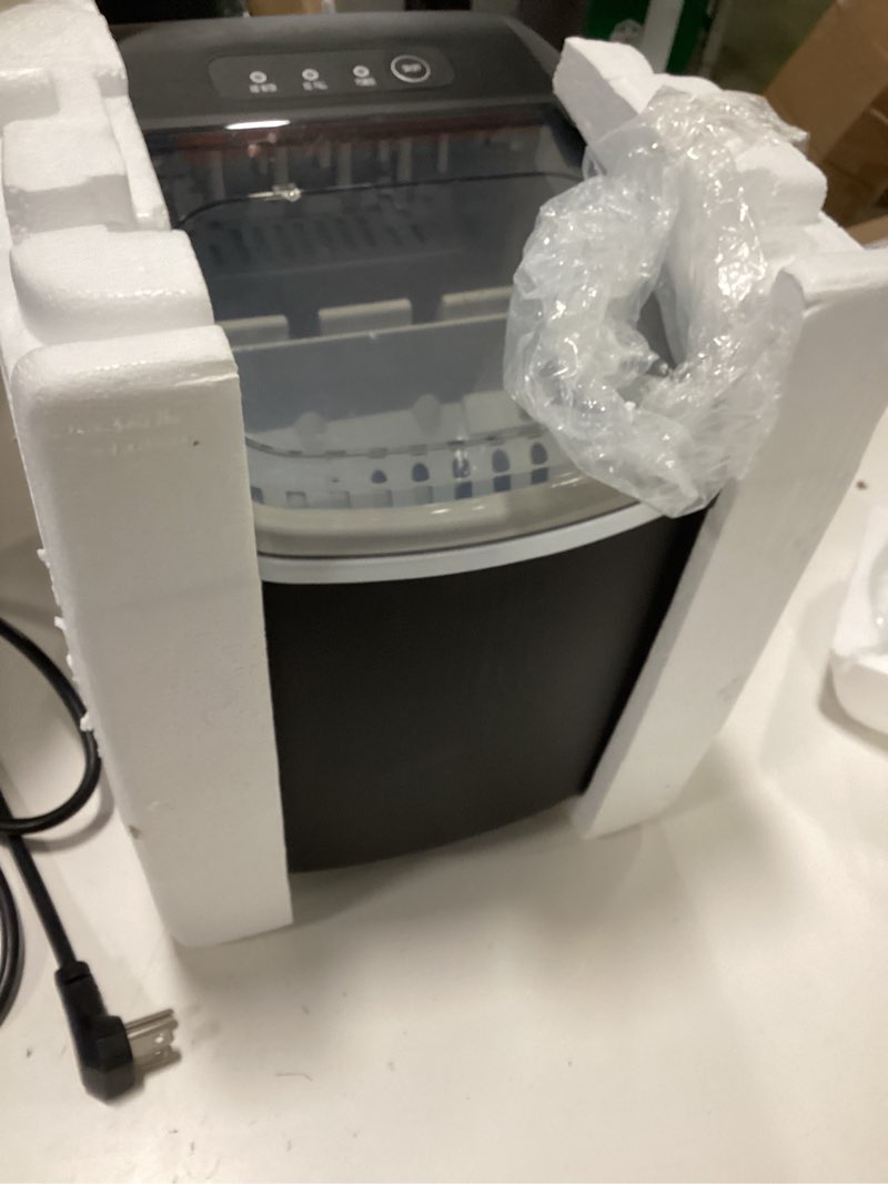 Condition photo showing Good Condition for Antarctic Star 53Lbs/24H Portable Countertop Ice Maker Machine - Black