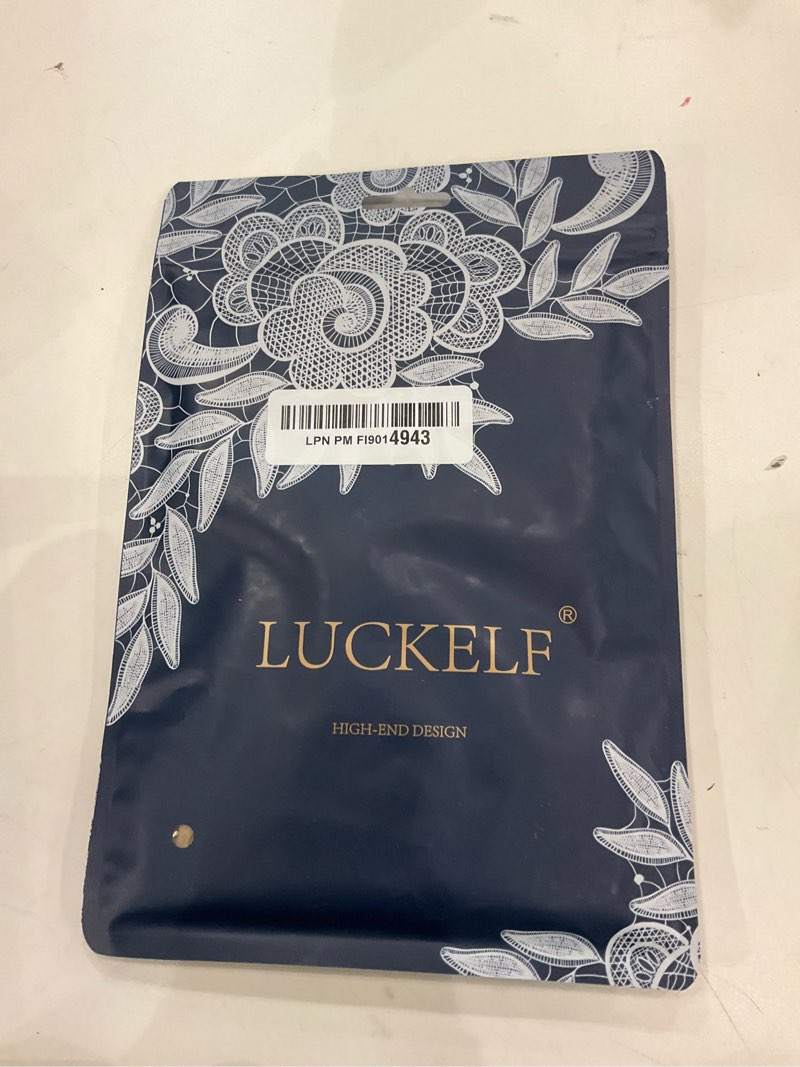 Condition photo showing New/Like New for LUCKELF Women's Shimmer Tights Silk Reflections Control Top Pantyhose Sparkly Rhinestone Sheer Stockings One Size Nude