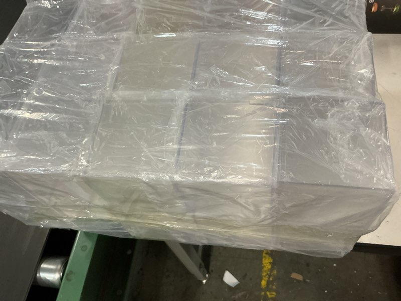 Condition photo showing New/Like New for Homaisson 30 Pcs Clear Acrylic Boxes, Small Clear Containers with Lids, 3.3×3.3×3.3" Plastic Square Cubes, Square Display Boxes for Candy Earring Jewelry Tiny Beads