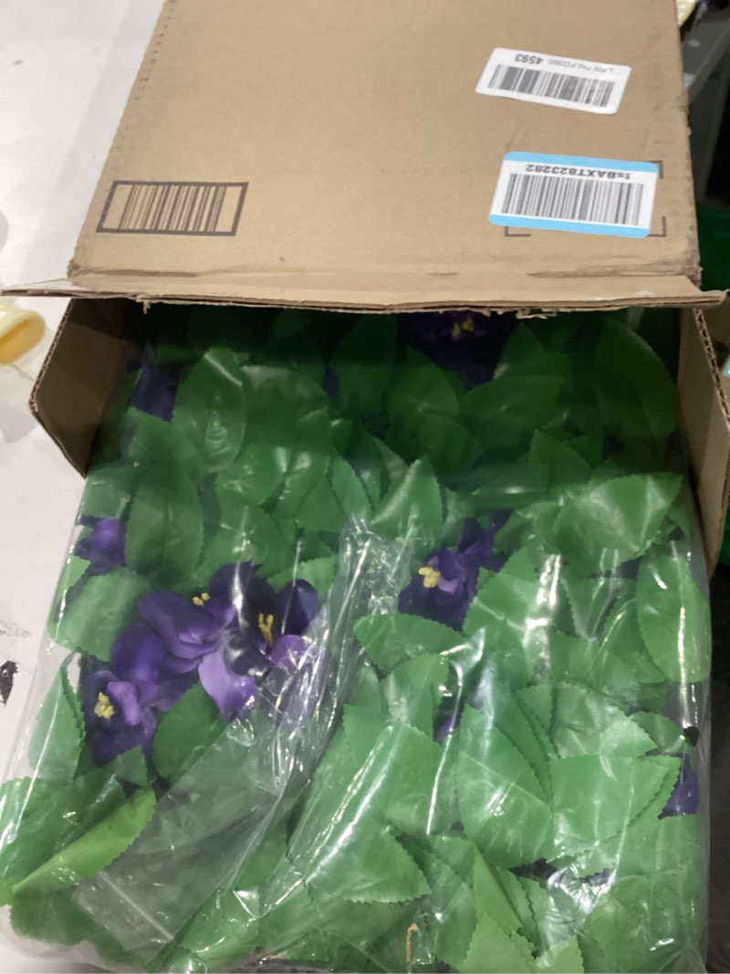 Condition photo showing Good Condition for GLANT Expandable Fence Privacy Screen for Balcony Patio Outdoor,Decorative Faux Ivy Fencing Panel,Artificial Hedges (Single Sided Leaves) (1, Purple Flowers)