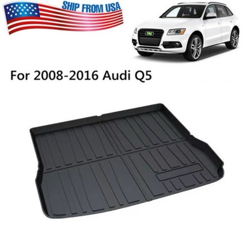 similar trunk liner cargo mat tpo for 2009-2017 audi q5 all weather waterproof
