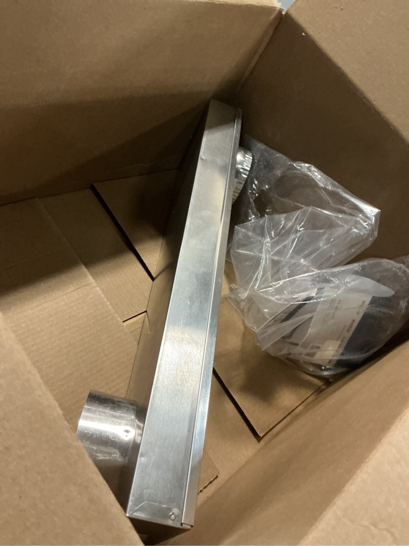 Condition photo showing As Is for Whirlpool 4396037RP Genuine OEM Dryer Telescoping Vent Kit For Dryers Vent dryer vent hose dryer vent dryer hose dryer duct dryer vent kit Standard Size Stainless Steel 1 each