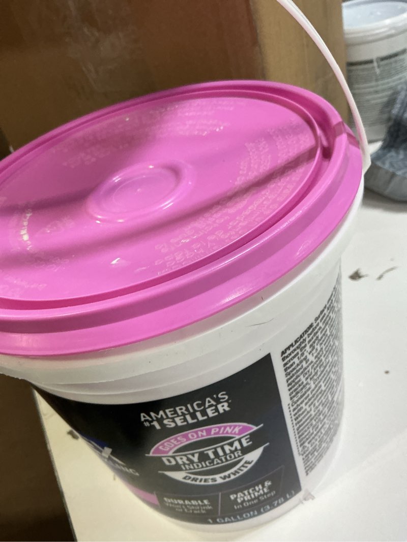 Condition photo showing Good Condition for DAP 7079812347 Drydex Spackling Ga Raw Building Material, 1 Gal, Pink/White