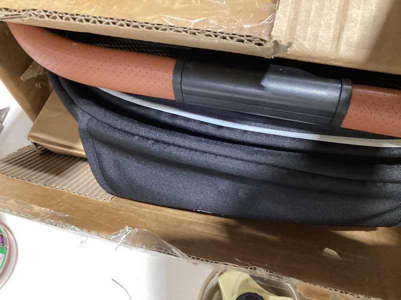 Condition photo showing Good Condition for wagon stroller for 2 kids, all-terrain with removable uv-protection canopy , adjustable push/pull handle, snack tray & cup holders, perfect for baby and toddler?black)