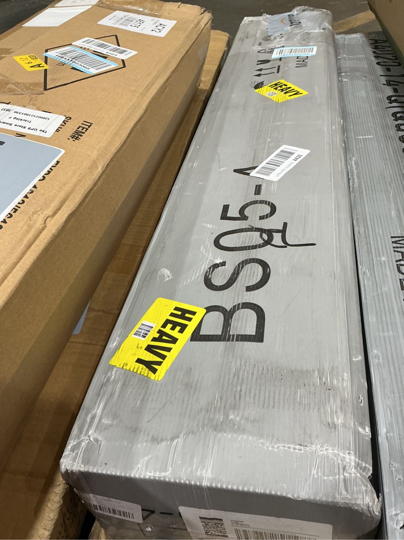 Condition photo showing New/Like New for box spring for king bed 4 inch - heavy duty metal mattress foundation with easy clean cover,metal low profile king box spring only,noise free,easy assembly 4 inch king