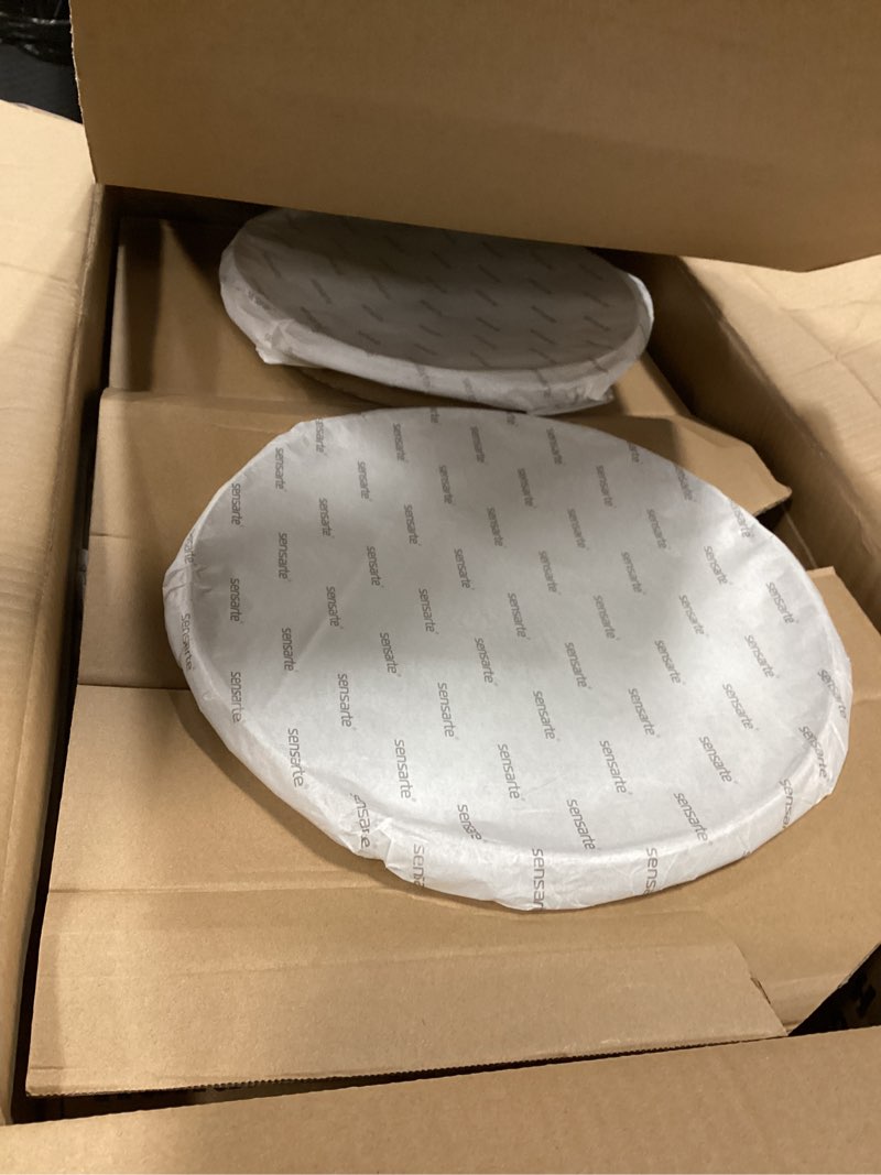 Condition photo showing New/Like New for SENSARTE Ceramic Cookware Sets, Pots and Pans Set Non stick, Non toxic Healthy Induction Cookware, 26 Pcs Nonstick Kitchen Cooking Set, w/Frying Pans Set, Saucepans Set Ceramic Taupe