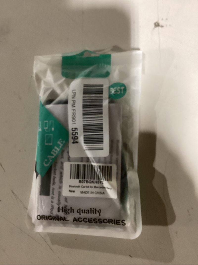 Condition photo showing Good Condition for Bluetooth Car kit for Mercedes-Benz,Media Interface AUX Wireless Adator,Compatible with iPhone Android Smartphones,Works with Mercedes Equipped with MMI Rectangular Socket ONLY