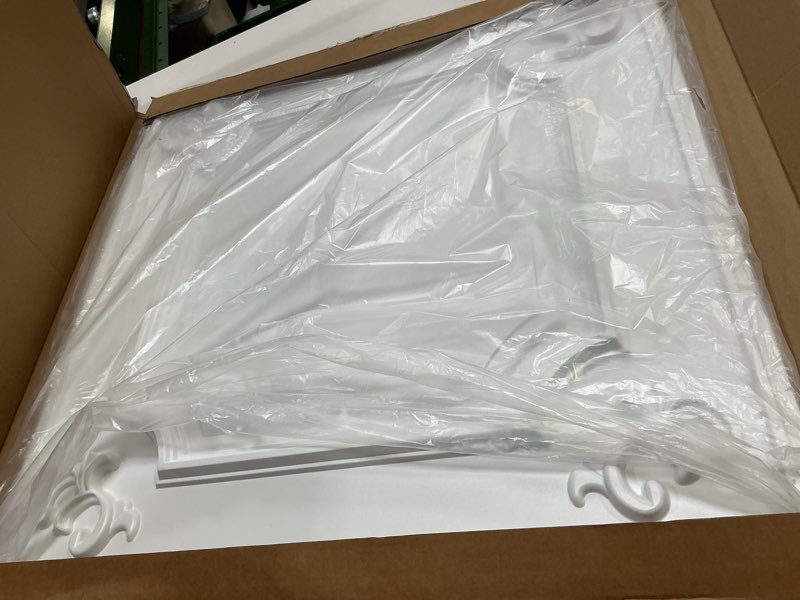 Condition photo showing Good Condition for Art3d Drop Ceiling Tiles 24x24 in White (12-Pack, 48 Sq.ft), Wainscoting Panels Glue Up 2x2 12pcs 24"x24" White