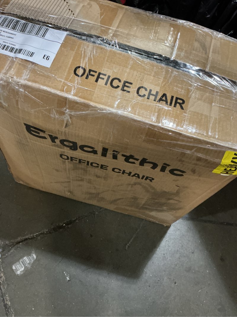 Condition photo showing As Is for Ergonomic Office Chair-Computer Desk Chairs Comfy, Mesh High-Back Gaming Chair with Adjustable Lumba