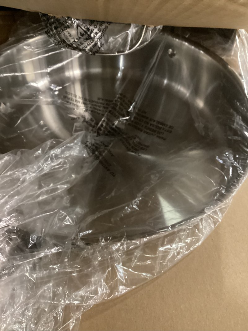 Condition photo showing Good Condition for Cuisinart Stainless Steel, 5.5 Quart Sauté Pan w/ Cover, Helper Handle, Chef's Classic, 733-30H