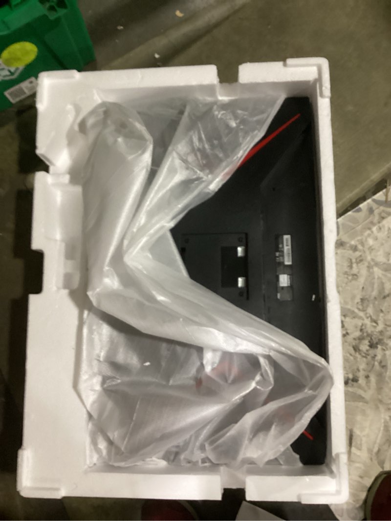 Condition photo showing As Is for crack in screen aoc c32g2ze 32" curved frameless gaming monitor, full hd 1920x1080, va, 0.5ms 240hz, amd freesync premium, dp/hdmi/vga, vesa, 3-3-1 re-spawn program, xbox ps5 switch,black