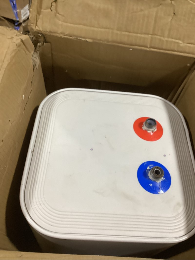 4 gallon electric mini tank water heater, 110v 1500w compact electric storage instant hot water heat