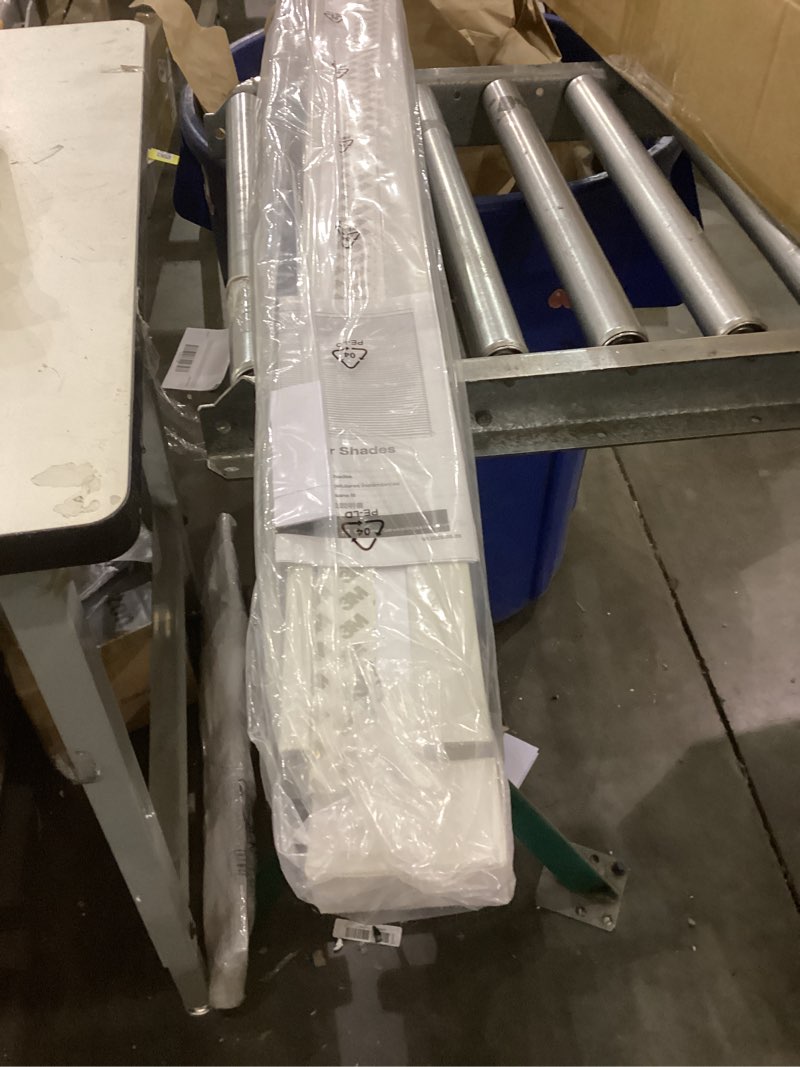 On known size window blind