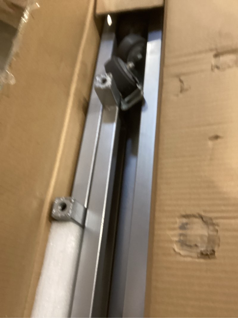 Condition photo showing Good Condition for 2 Shelf Rolling Cart with Wheels, 660lbs Capacity Collapsible Steel Rolling Utility Cart, Heavy-Duty Foldable Workbench, Metal Rolling Storage Cart with Handle for Groceries, Warehouse (36" Lx26 W) Plate 660lbs Capacity