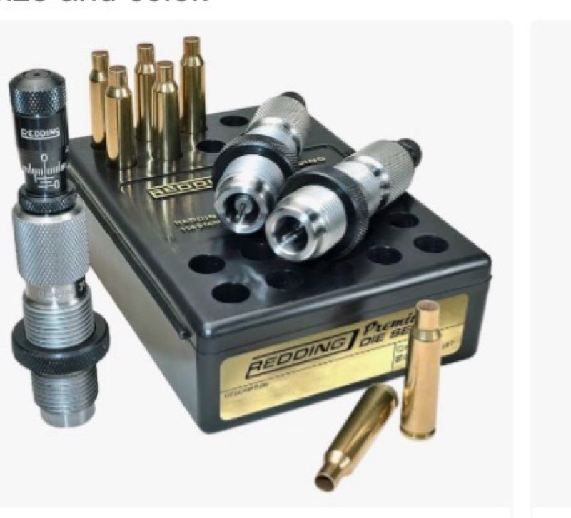 Redding 308 Winchester Premium Series (Metric) FL Die Set