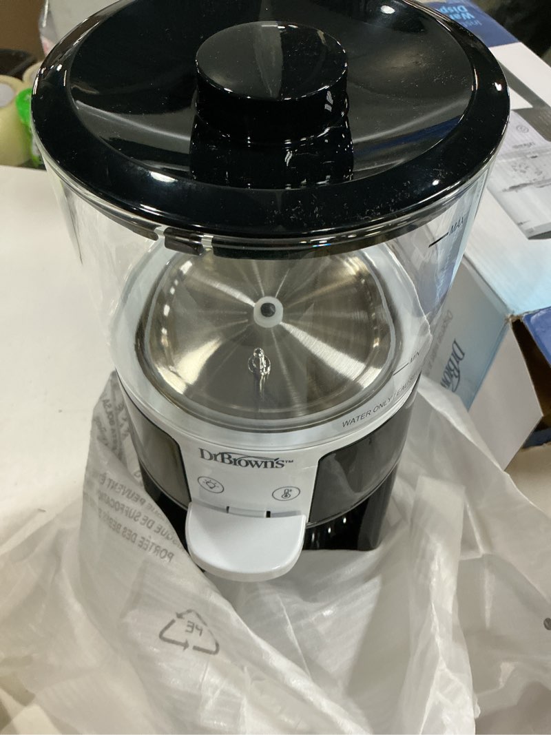 Condition photo showing Good Condition for dr. brown's insta-prep warm water dispenser to instantly prepare baby’s formula bottle,large capacity glass tank with 3 temperature settings,black