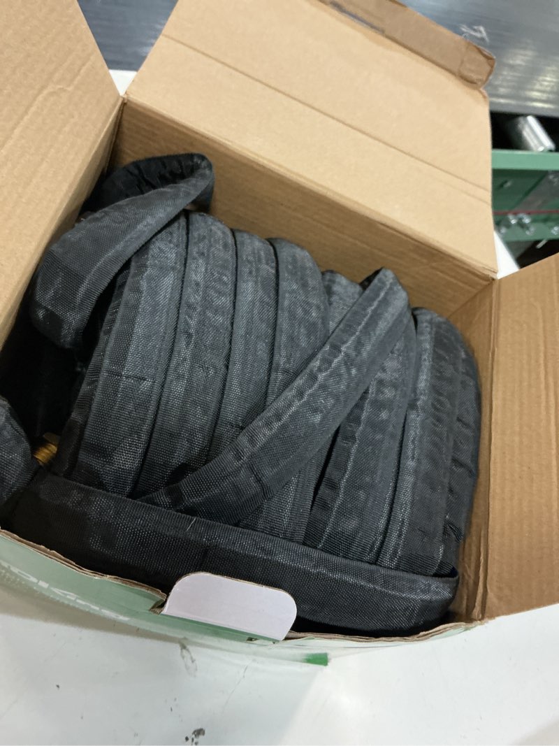Condition photo showing Good Condition for garden hose 75ft, non-expanding water hose ultra lightweight, kink-free, burst-resistant, lead-free, durable & flexible high-pressure hose for yard, lawn, outdoor, car washing black 75ft
