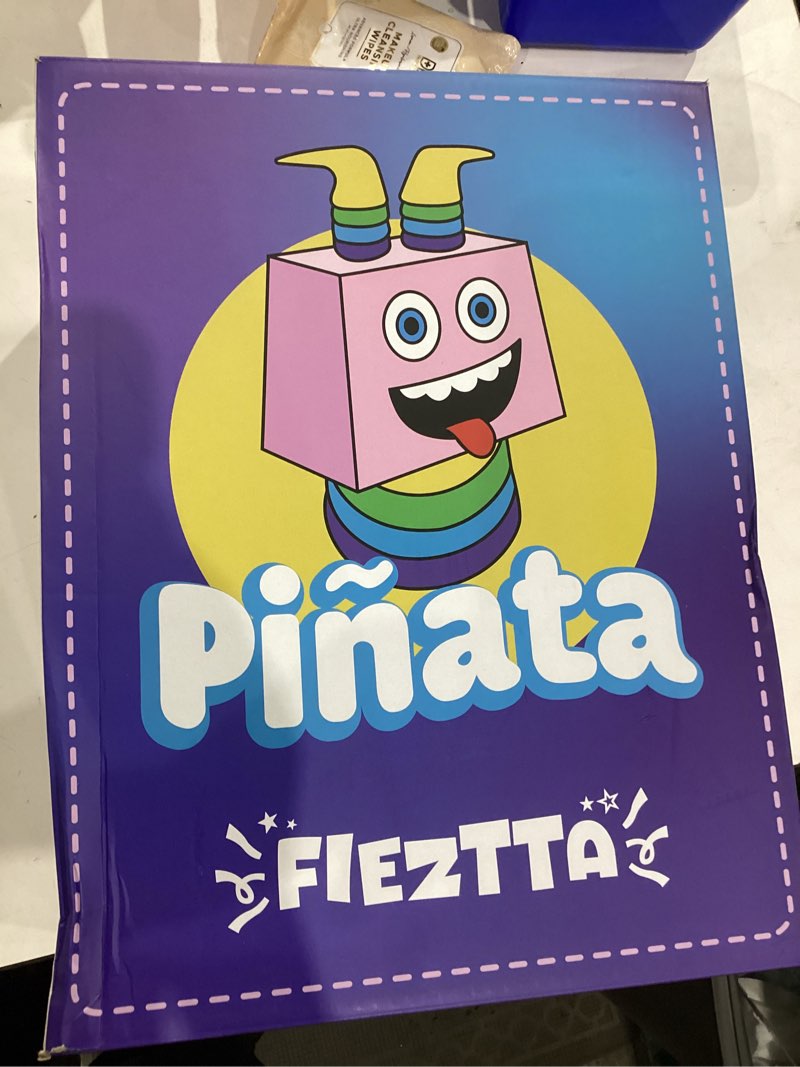 Condition photo showing New/Like New for Large Piñata for Birthday Party Handmade Colorful Pinata for Kids Adults Boys & Girls Big Party Decoration for Fun Celebrations