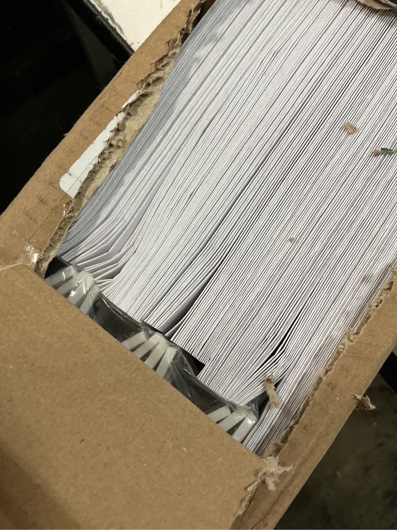 Condition photo showing Good Condition for redi shade no tools original light filtering pleated paper shade white, 36" w x 72" l, 6 pack white 36" w x 72" h