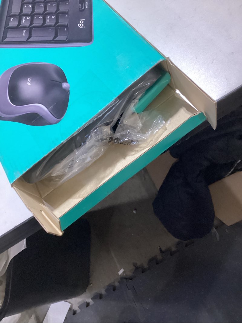 Condition photo showing Good Condition for Logitech MK270 Wireless Keyboard and Mouse Combo for Windows, 2.4 GHz, 8 Multimedia Keys, PC, Laptop, Wireless Keyboard Compact Mouse Combo - Black