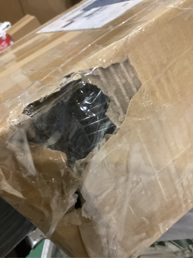 Condition photo showing As Is for 45ft X 13in Animal Barrier Fence, 32 Panels No Dig Fence for Dogs Rabbit, Anti Digging Defense Barrier Garden Edging Border, Rustproof Metal Arched Decorative Garden Fencing for Outdoor, Yard, Lawn 32 Panels, 45ft(L) x 13in(H) Black