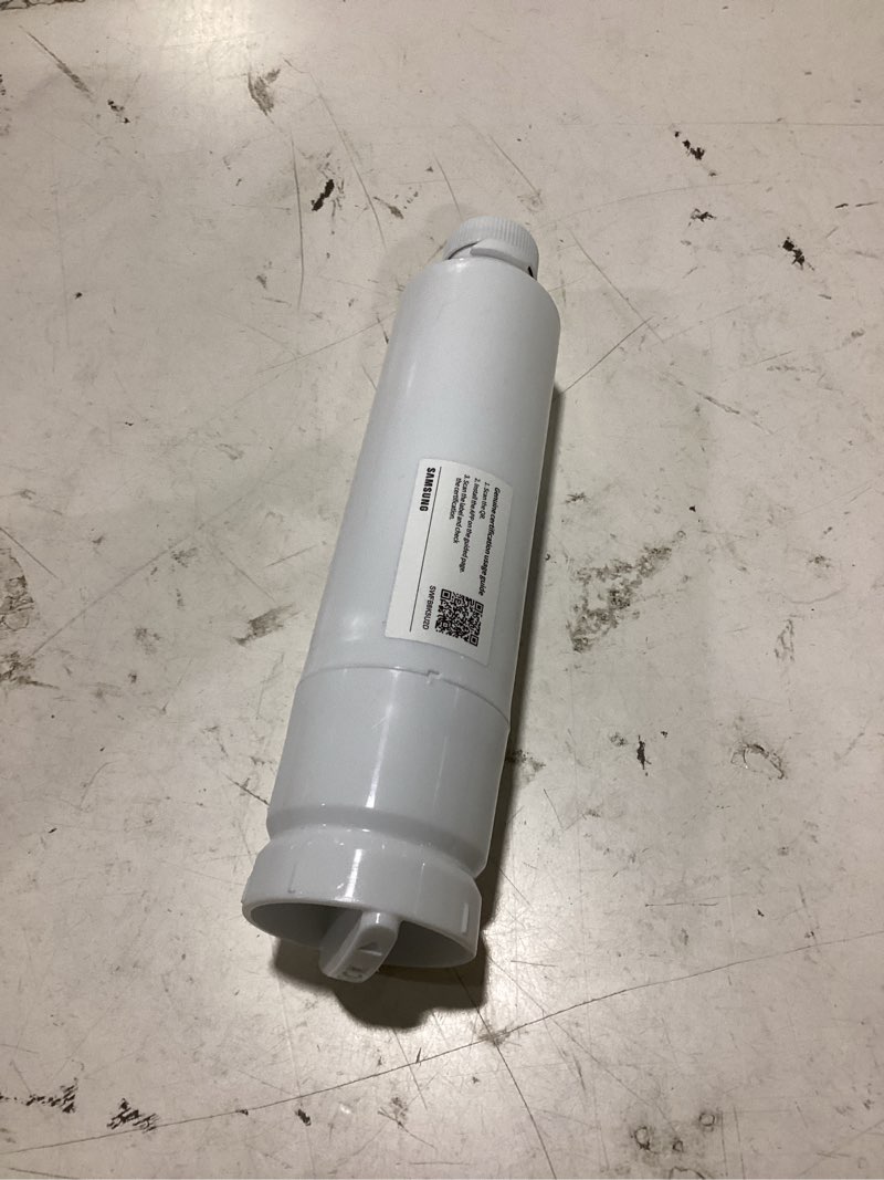 Condition photo showing Good Condition for samsung genuine filter for refrigerator water and ice, carbon block filtration for clean, clear drinking water, 6-month life, haf-cin/exp, 1 pack