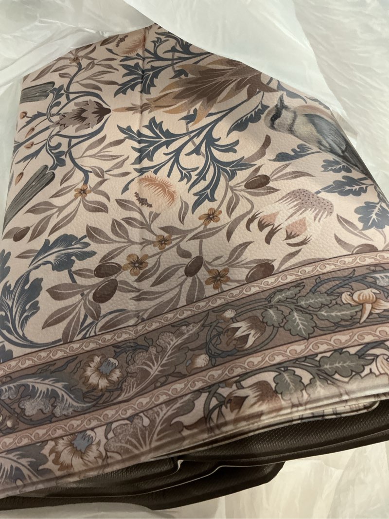 Condition photo showing Good Condition for kimode kitchen mats for floor cushioned anti fatigue,vintage floral bird boho runner rug non slip,wide long padded kitchen floor mat for laundry sink office home,khaki beige 23.6" x 71"--0.47 inches khaki/beige