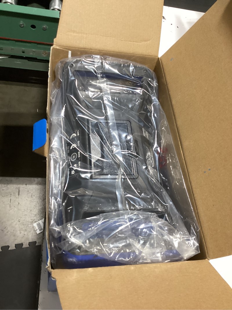 Condition photo showing As Is for kobalt 12-volt car air inflator