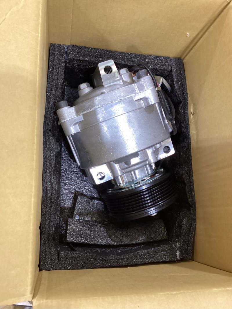 Condition photo showing New/Like New for labwork ac compressor ac clutch co 29091c silver & black replacement for mitsubishi lancer outlander outlander sport rvr aks011h402c
