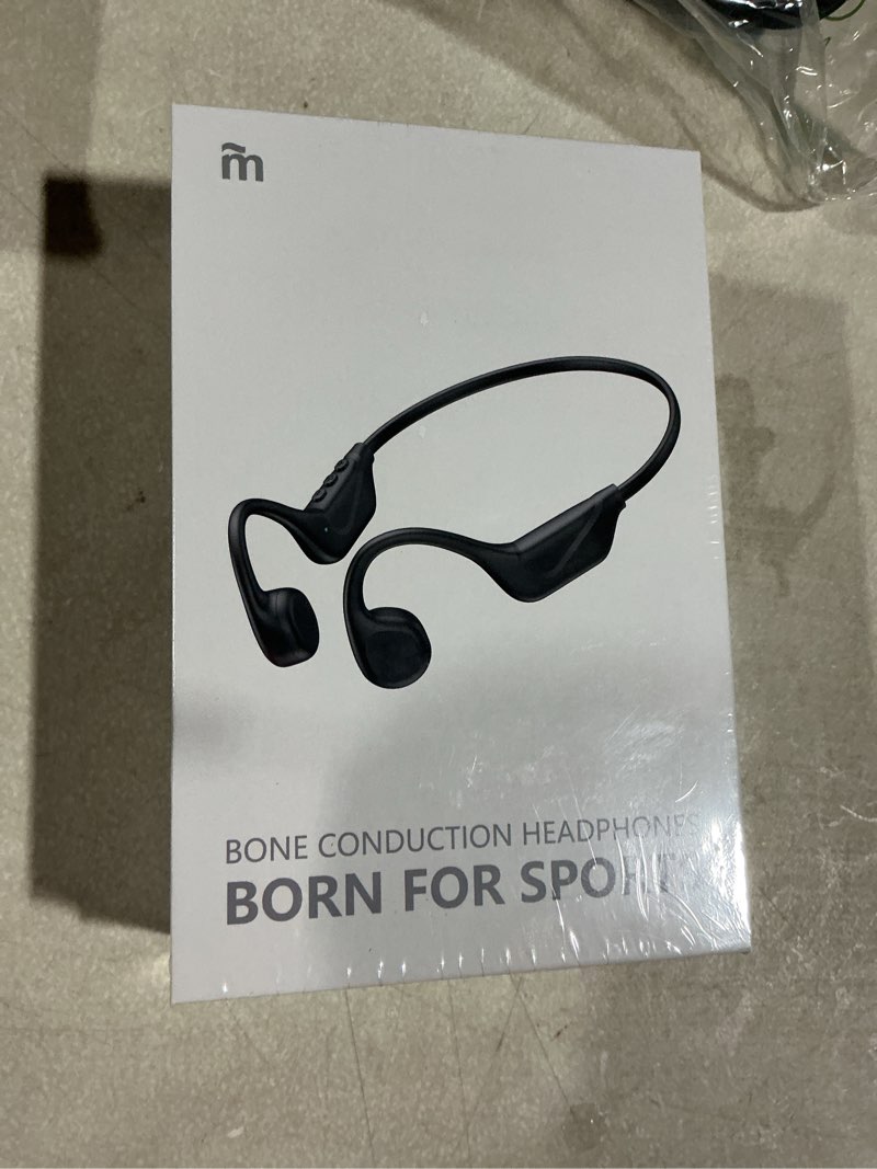 Condition photo showing New/Like New for Bone Conduction Headphones,Open Ear Headphones Bluetooth5.4 with Mic,Wireless Headphones 10H Playtime, Waterproof Sport Headphone Suitable for Running,Cycling, Outdoor Sports Black
