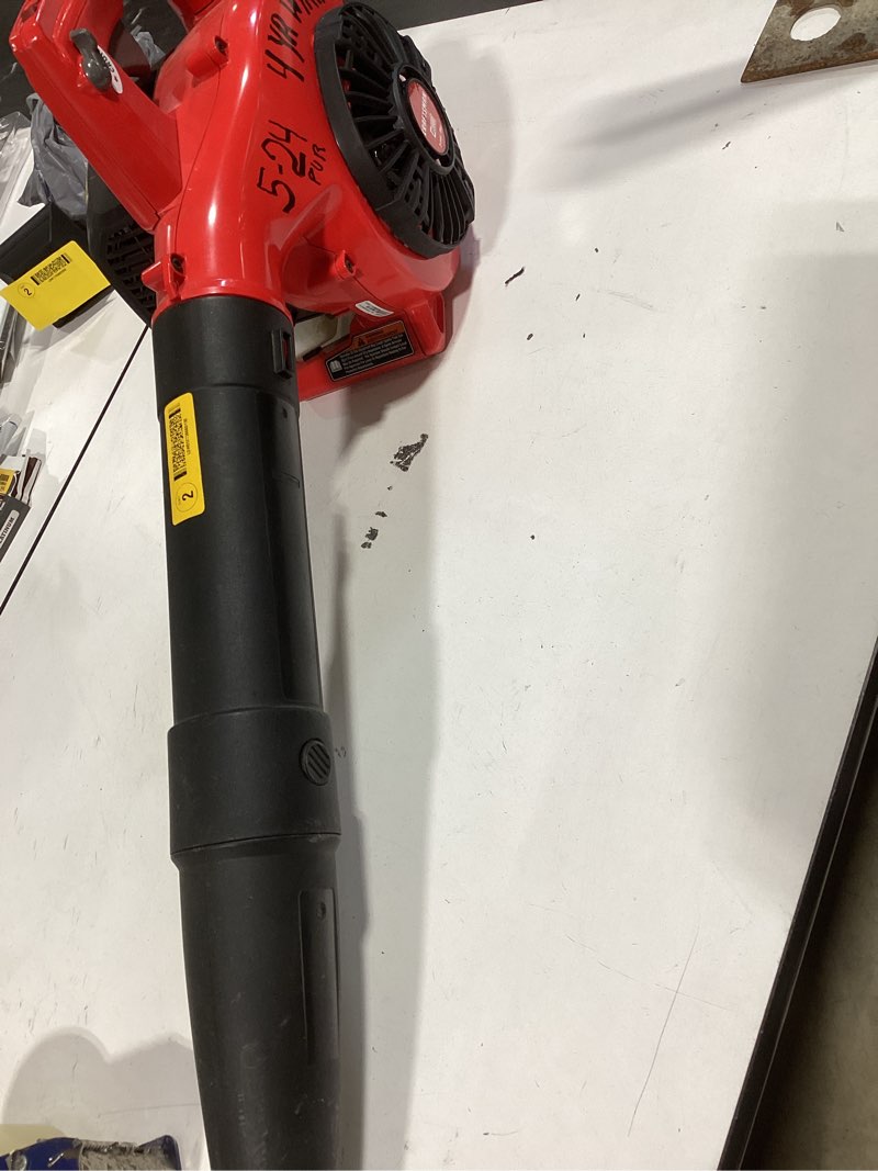Condition photo showing As Is for craftsman b2000 25-cc 2-cycle 410-cfm 180-mph gas handheld leaf blower