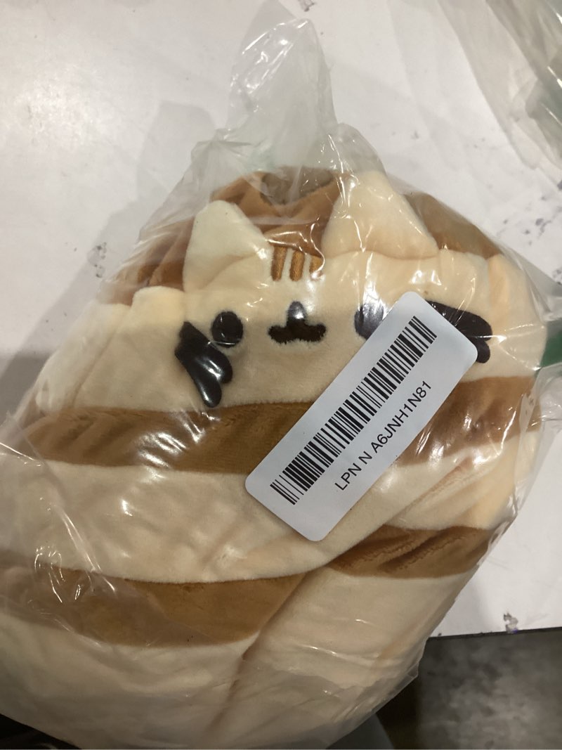 Condition photo showing Good Condition for GUND Pusheen The Cat Pancake Squisheen Plush, Squishy Toy Stuffed Animal for Ages 8 and Up, Brown, 6” Multicolor