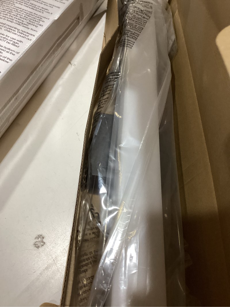 Condition photo showing Good Condition for led bathroom vanity light fixtures 31.5in matte black,dimmable 24w 4000k natural white square wall fixture, modern lighting for over mirror, damp rated 31.5in 4000k dimmable matte black