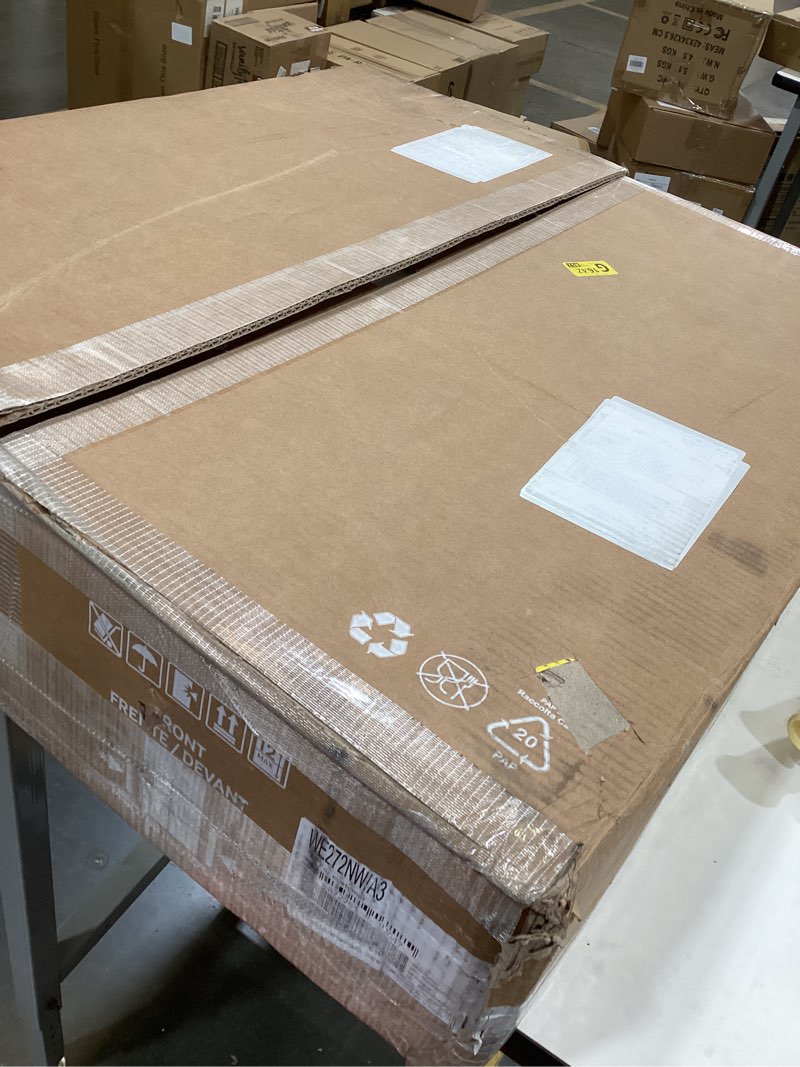 Condition photo showing Good Condition for SAMSUNG 27” Wide Laundry Riser Pedestal Stand for 27” Wide Front Load Washer or Dryer, Lifts Machine 6”in Height, WE272NW/A3, White