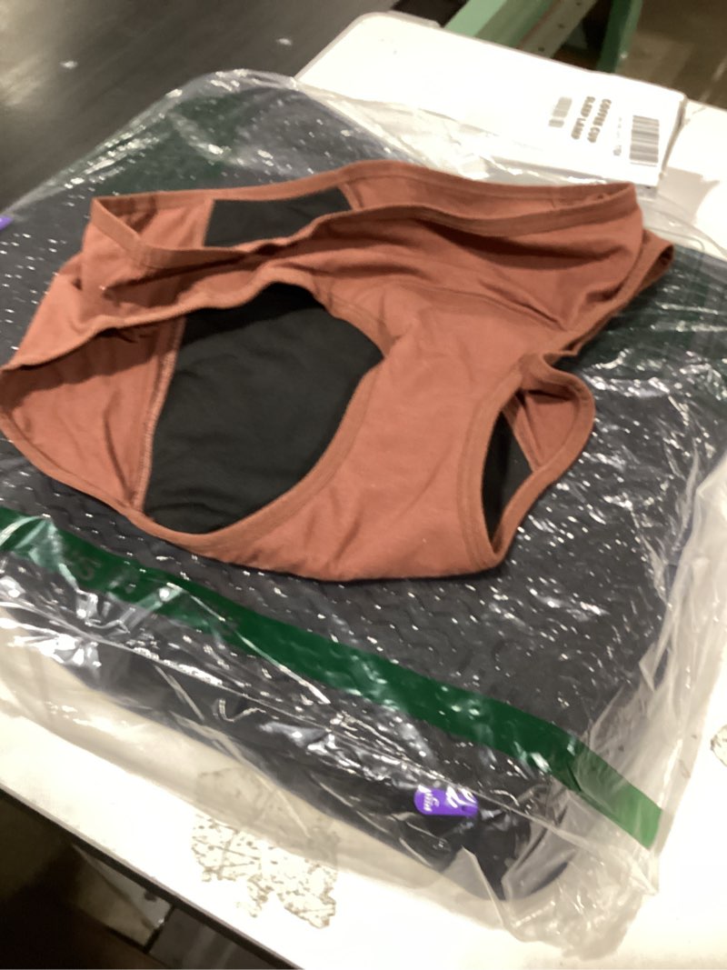 Condition photo showing Good Condition for similiar product single pair only seamless high waist underwear for women no show panties invisible briefs full coverage womens underwear pack x-large black/grey/white/apricot/brown