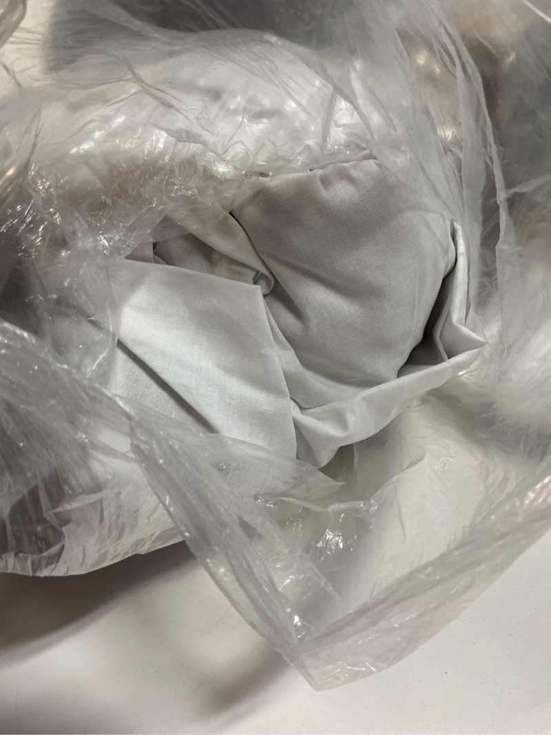 Condition photo showing Good Condition for european linen curtain - single panel, 96x96, cloud
