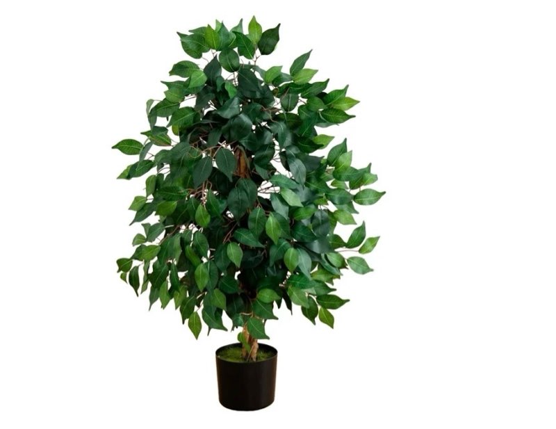 Nearly Natural 3' Ficus Artificial Tree