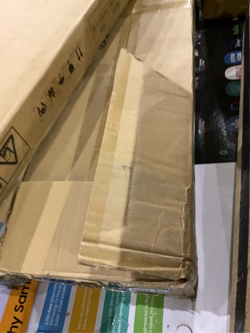 Condition photo showing As Is for Seang Electric Standing Desk with 2 Drawers, Adjustable Standing Desk with Storage Shelf, Height Adj