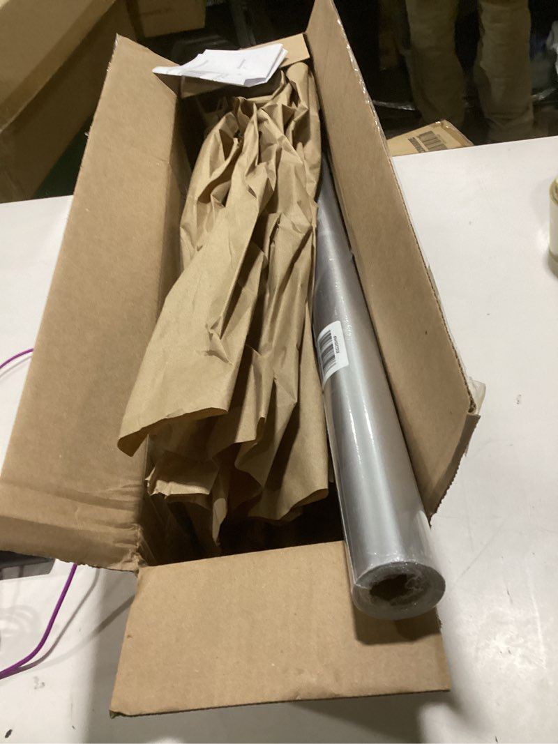 Condition photo showing New/Like New for RUSPEPA Wrapping Paper Roll - 81.5 Sq Ft Matte Silver for Wedding,Birthday, Shower, Congrats, and Holiday - 30 inches x 32.8 feet Silver 30" x 32.8'