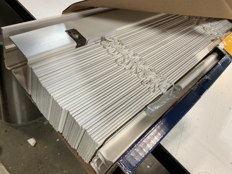 Condition photo showing Good Condition for Levalor 2 In Faux Wood Blind 31x64 In white