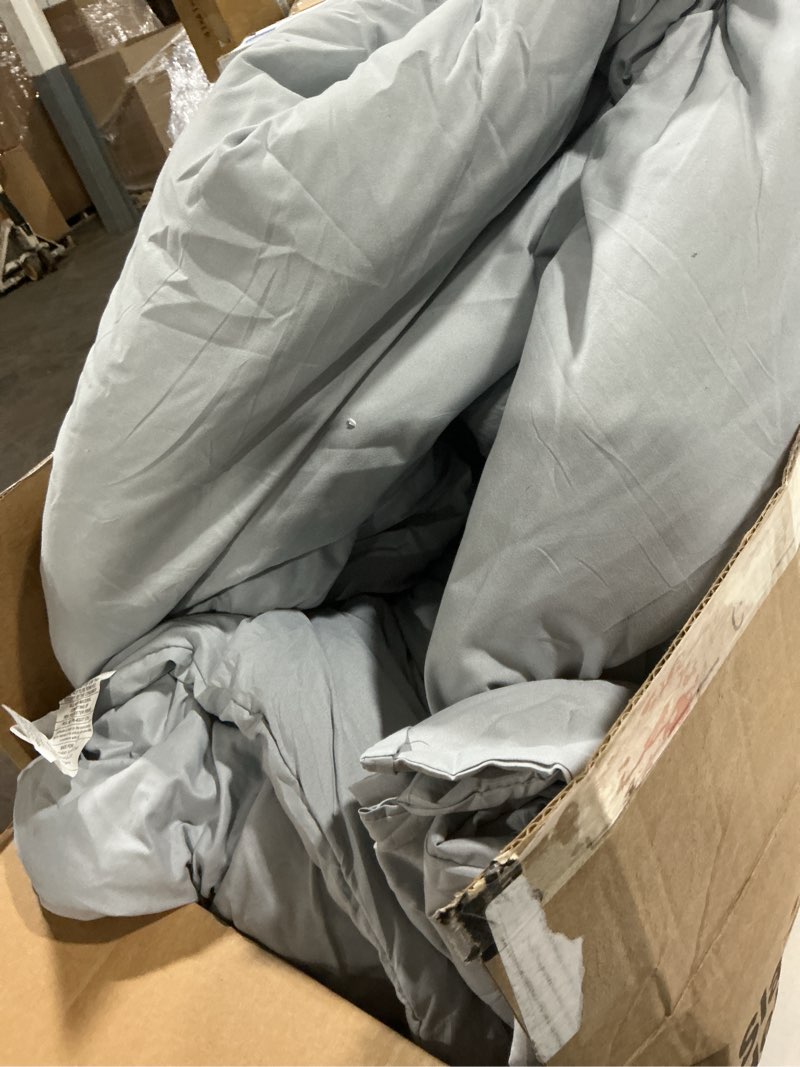 Condition photo showing Good Condition for Similar Comforter Duvet Insert - Quilted Comforters All Season Duvet, GentleSoft Down Alternative Bedding, Gifts for Women/Men, Light Grey,