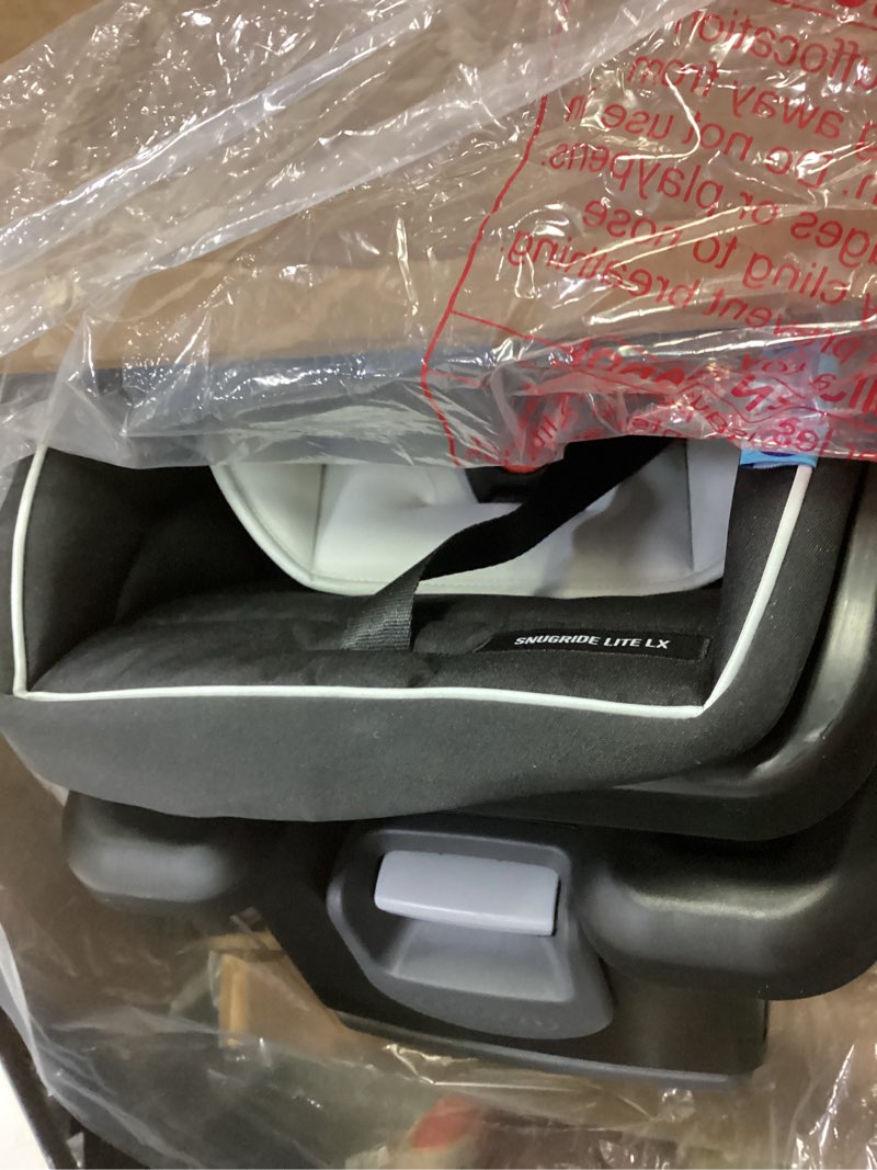 Condition photo showing Good Condition for Graco SnugRide Lite LX Infant Car Seat, Lightweight Rear-Facing Seat for Babies 4–30 lb, 4-Position Adjustable Base, LATCH Installation & ProtectPlus Engineered, Studio