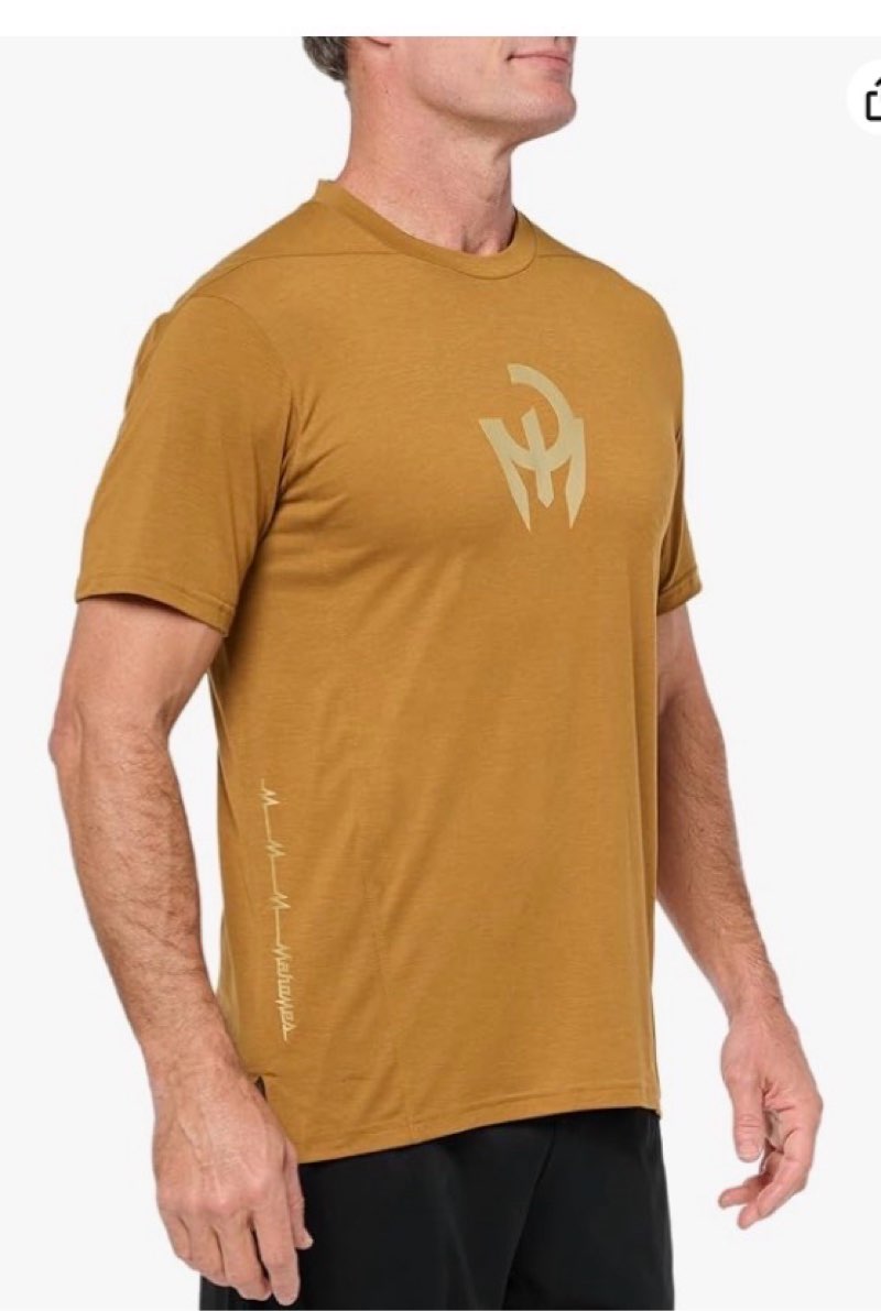 adidas Mens Mahomes Designed 4 Training T-Shirt, Bronze Strata, X-Large