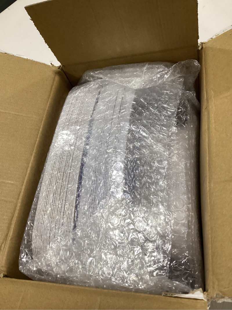 Condition photo showing Good Condition for bucla 100pcs white plates with gold trim - heavy duty white gold square disposable - include 50 each (10 inch dinner & 7.25 inch dessert) plates for party & wedding white gold 7.25&10inch-100pcs