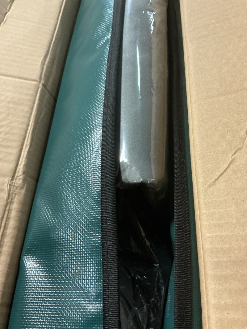 Condition photo showing New/Like New for Outdoor Heated Cat House in Winter,Extremely Insulated & Weatherproof,Elevated Feral Cat Shelter with Waterproof Eaves & Escape Door for Outside Stray Barn Cat (Dark Green,L) 25.6"L x 16.5"W x 18.5"H Dark Green